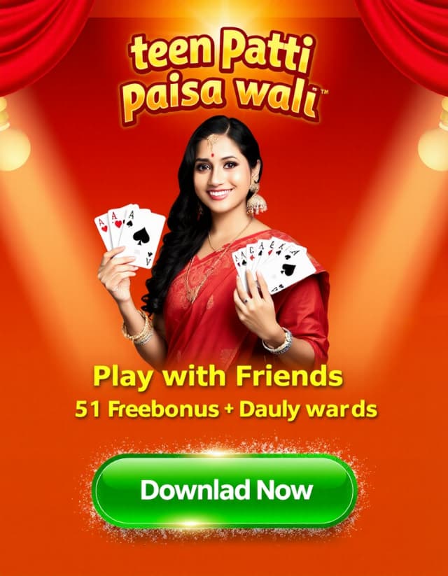 Teen Patti Game Paisa Wala Banner